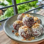 Chokladbollstryfflar med Kokos