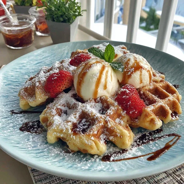 Krispiga Svenska Våfflor till Våffeldagen