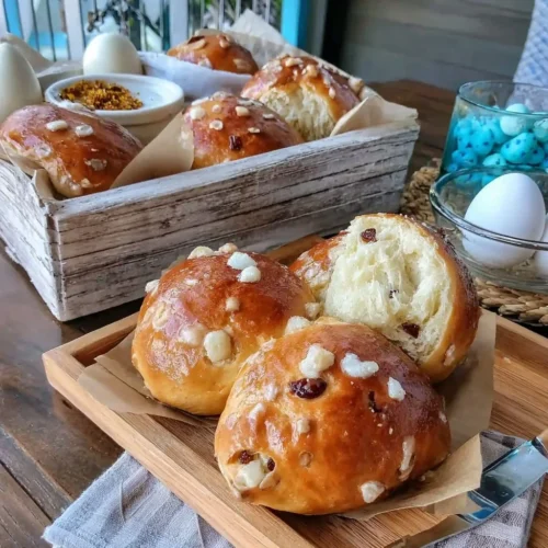 Läckra saffransbullar för påskfirande