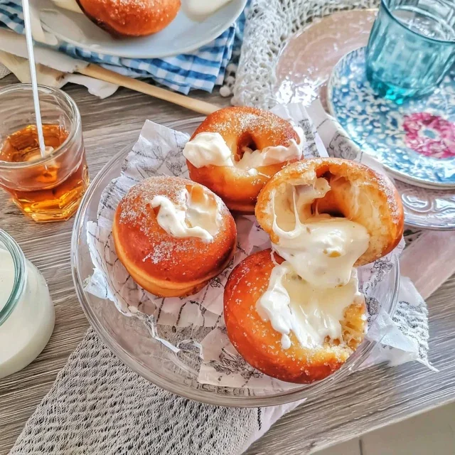 Citronmunkar med vaniljsocker