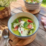 Gurk-gazpacho med mynta